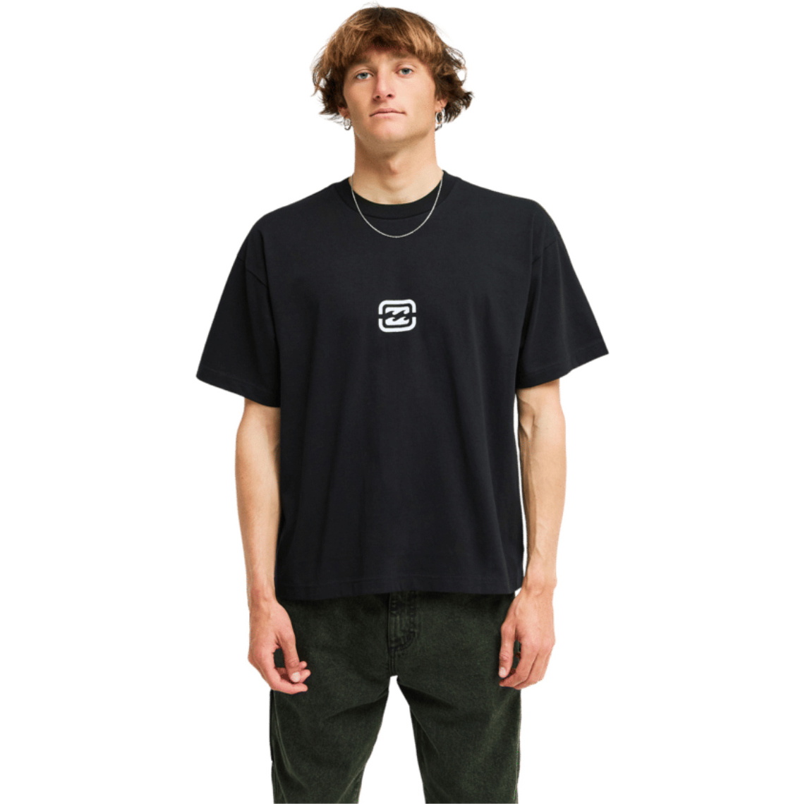 2026 Billabong Mens Bracket OG Short Sleeve T-Shirt EBYZT00580 - Black